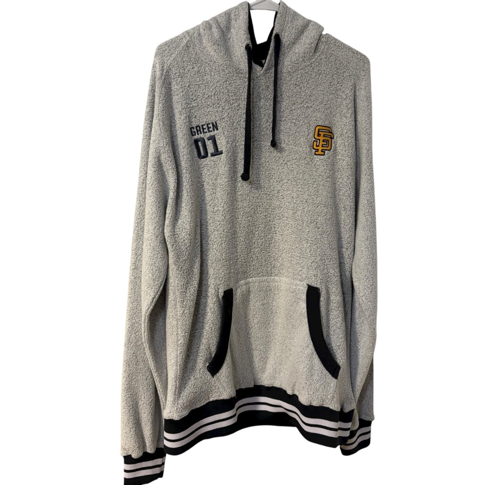 San Francisco Y2K Style Sherpa Fleece Unisex Long Sleeve Hoodie Youth 2XL